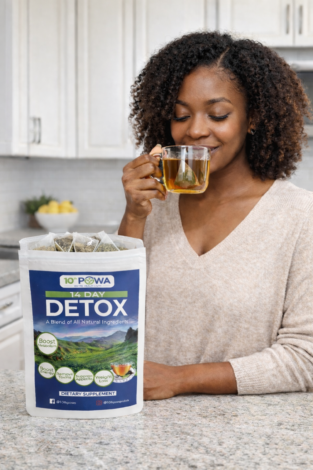 Herbal Detox Tea  for toxin removal and digestive health