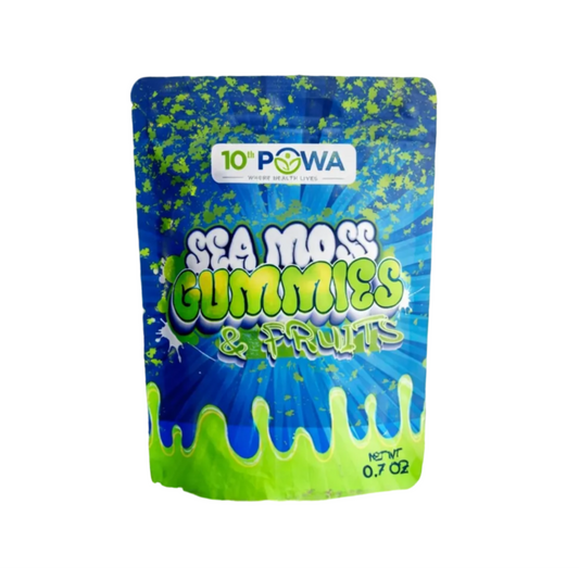 10th Powa Sea Moss Gummies – plant-based sea moss supplement for daily wellness support