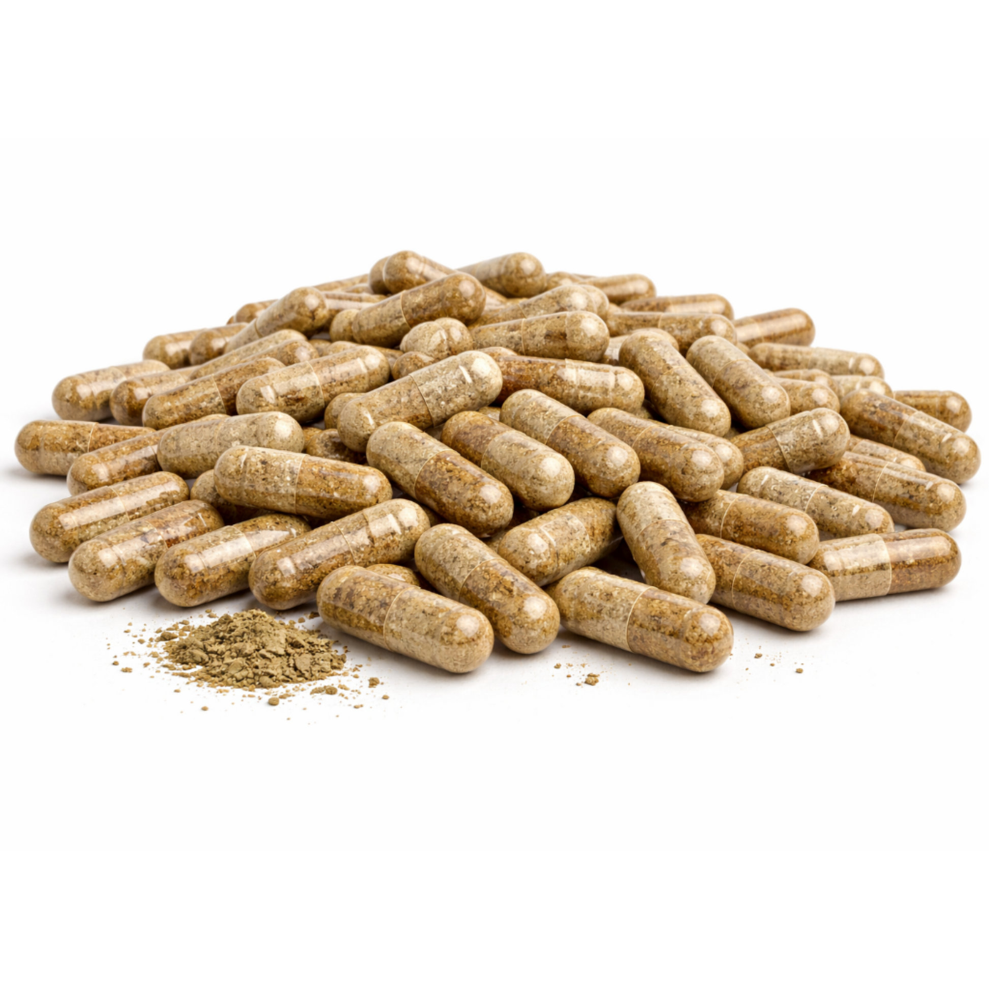 1KG iron supplements with sea moss burdock root and bladderwrack capsules for energy and wellness