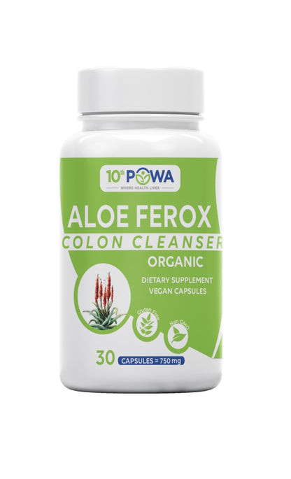 100% Natural Aloe Ferox Colon Cleanse Capsules