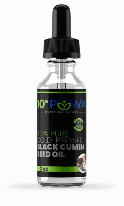 100% Natural Black Seed Oil Dropper (Nigella sativa)
